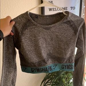 Gymshark flex long sleeve crop top